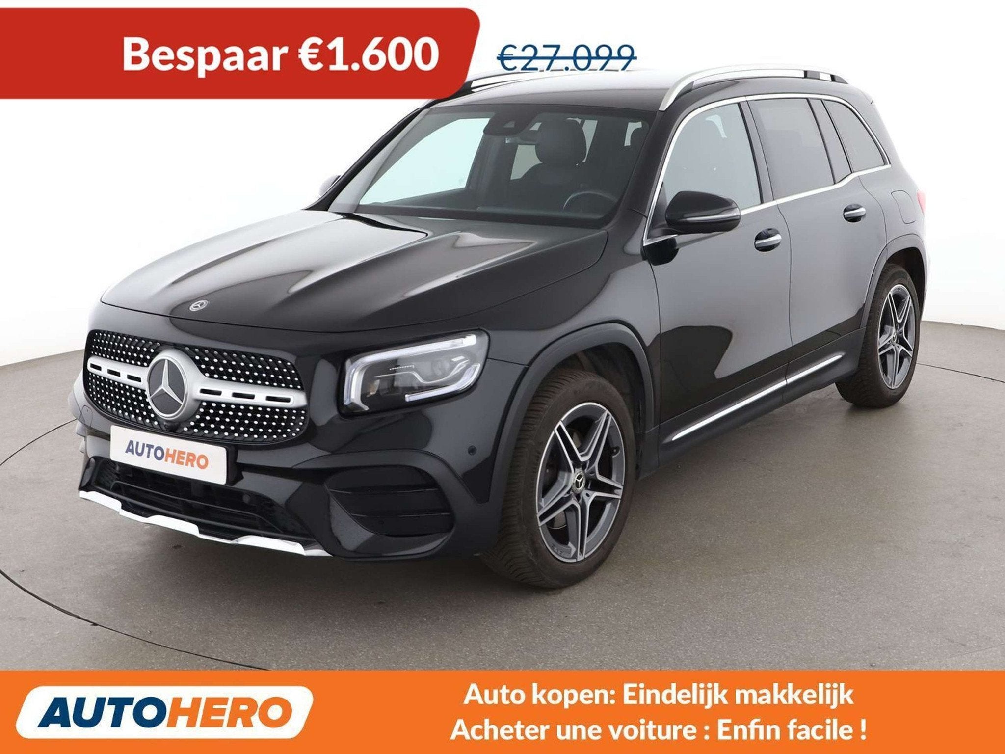Mercedes-Benz GLB 200 GLB 200 d AMG Line (automatique), Autos, Achat, Phares entièrement LED, Alcantara, Noir