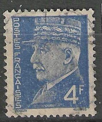 France 1941/1942 - Yvert 521A - Maréchal Pétain. (1ER), Envoi, Affranchi