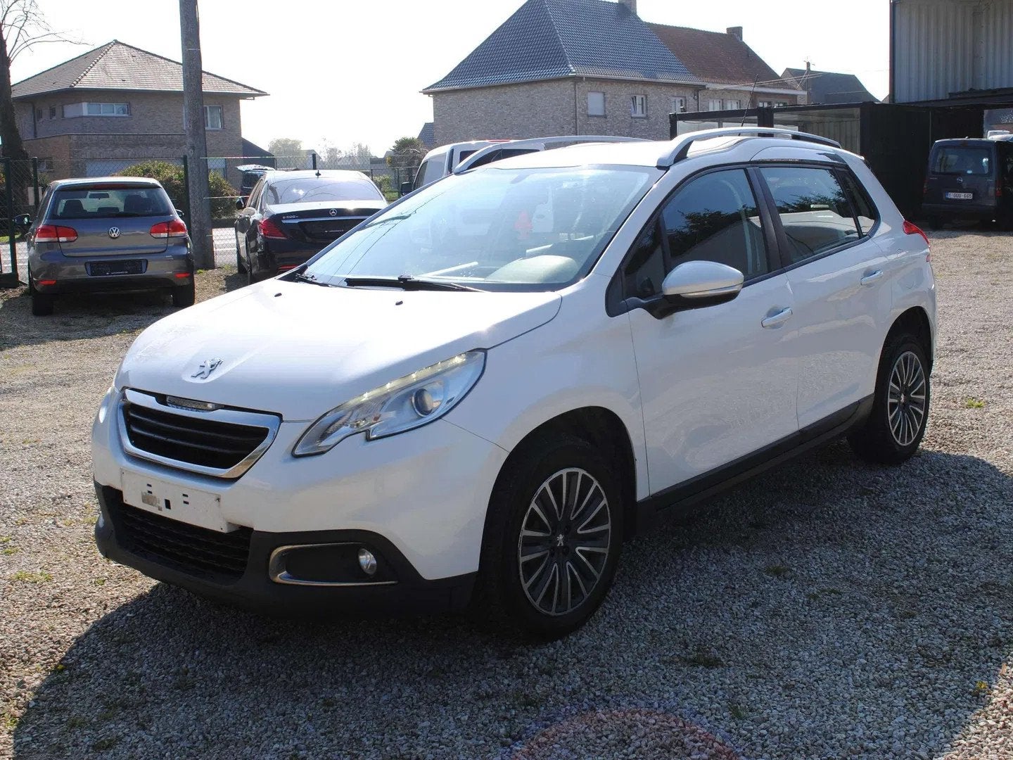 Peugeot 2008 2008 1.6 e-HDi. Navi / Cruise / Airco, Euro 5, Stof, Gebruikt, Zwart