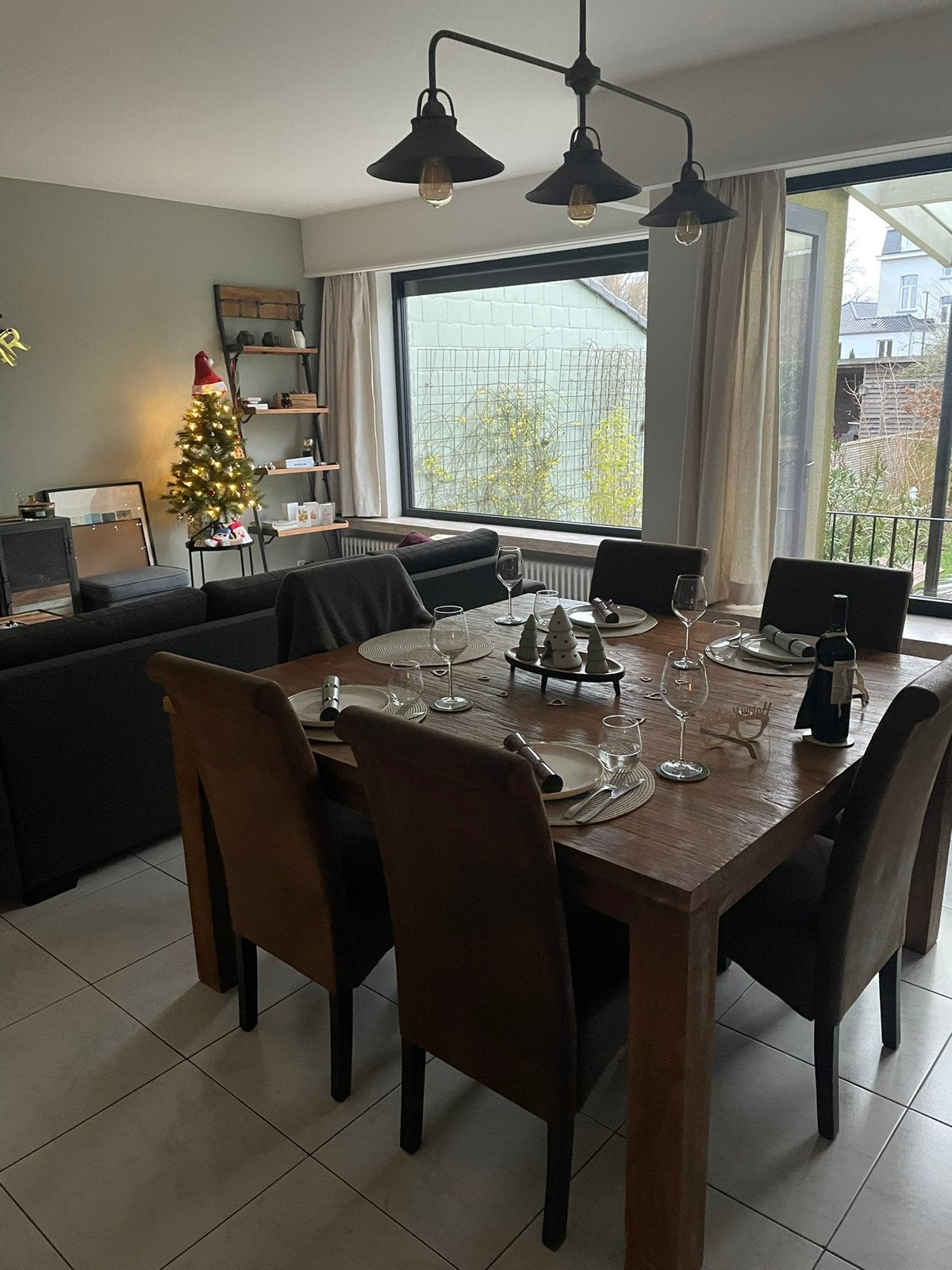 Table à manger en teck, Maison & Meubles, Tables | Tables à manger, Comme neuf, Teck, Enlèvement