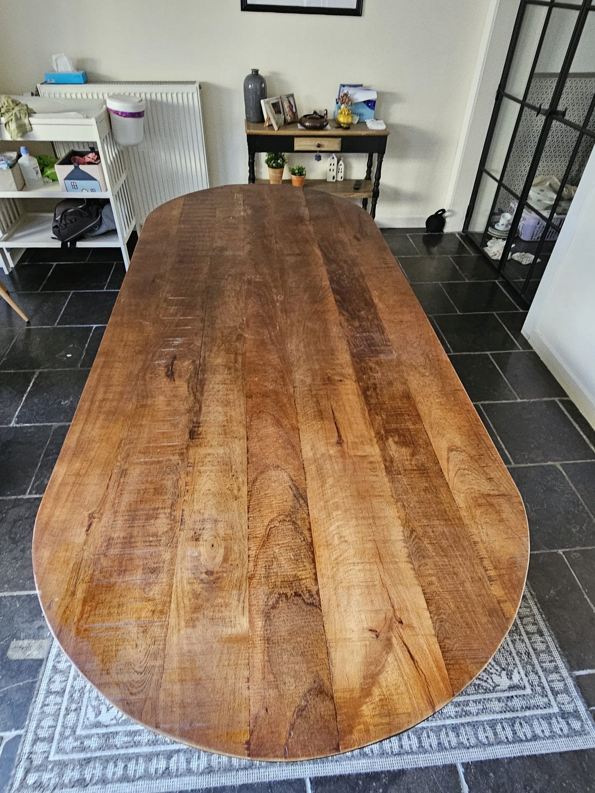 Mango massief walnoot, Enlèvement, Utilisé, 50 à 100 cm, 200 cm ou plus