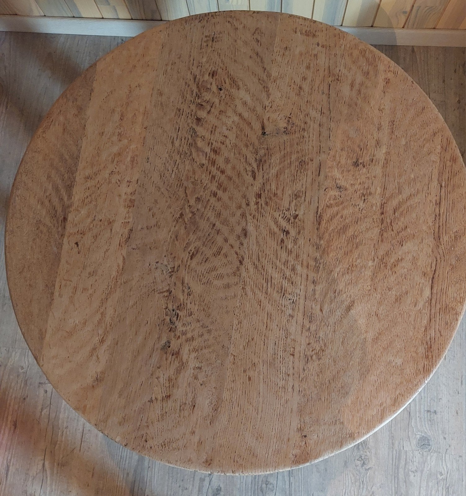 Eiken salontafel, Huis en Inrichting, Tafels | Salontafels, Ophalen, Gebruikt, Eikenhout