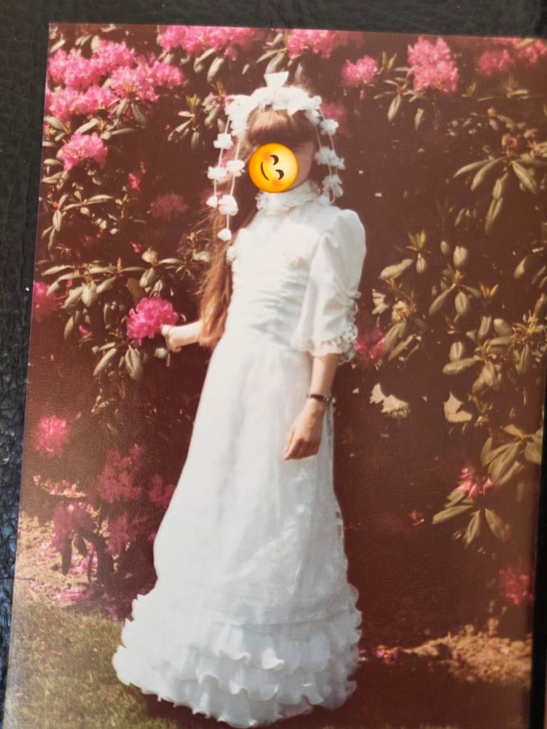 Klassiek communiekleedje, Kinderen en Baby's, Kinderkleding | Maat 128, Ophalen of Verzenden