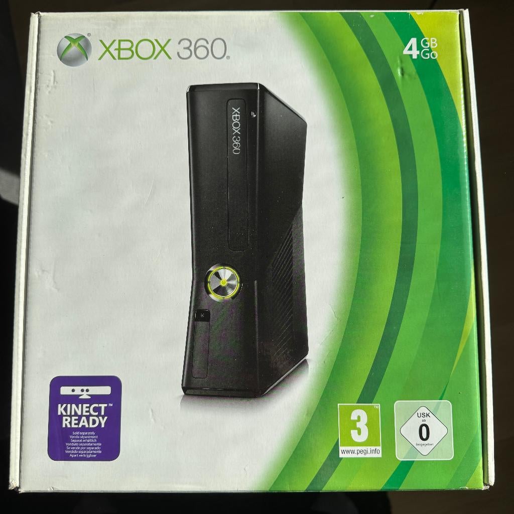 Microsoft Xbox 360 S Console + Accessories + Games, Games en Spelcomputers, Spelcomputers | Xbox 360, Gebruikt, 4 GB, 360 S, Met 1 controller
