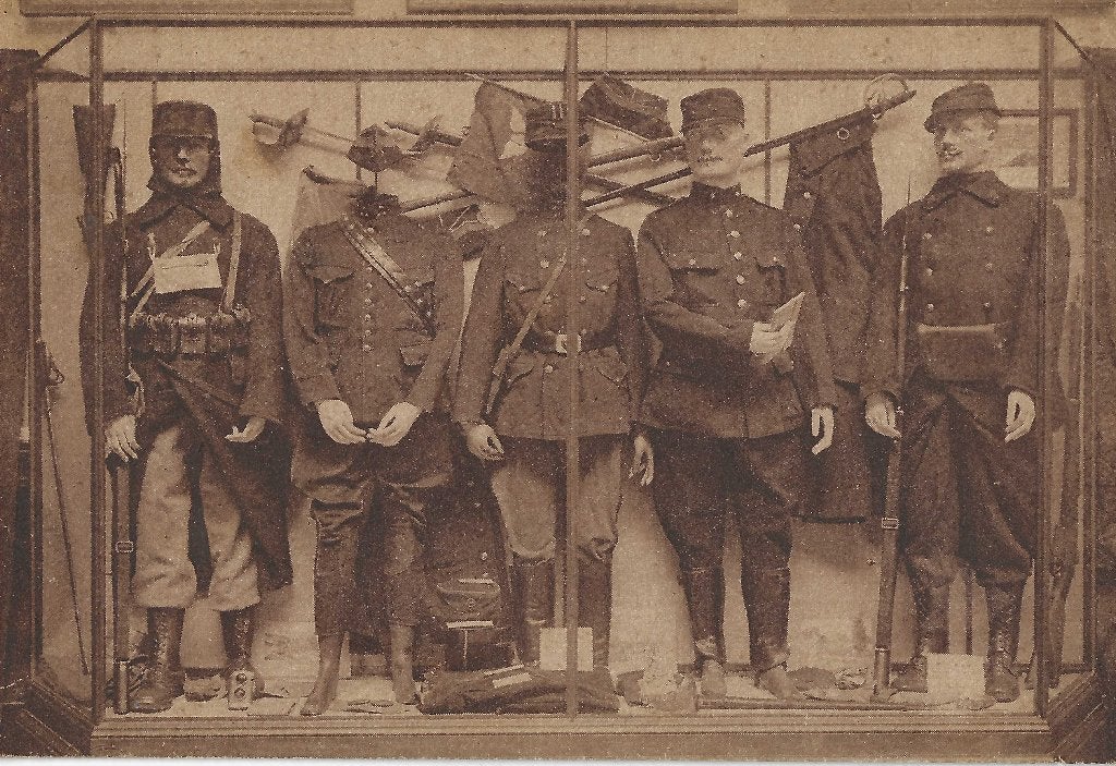 CP M.R.A. Bruxelles, Collections, Envoi, Gendarmerie