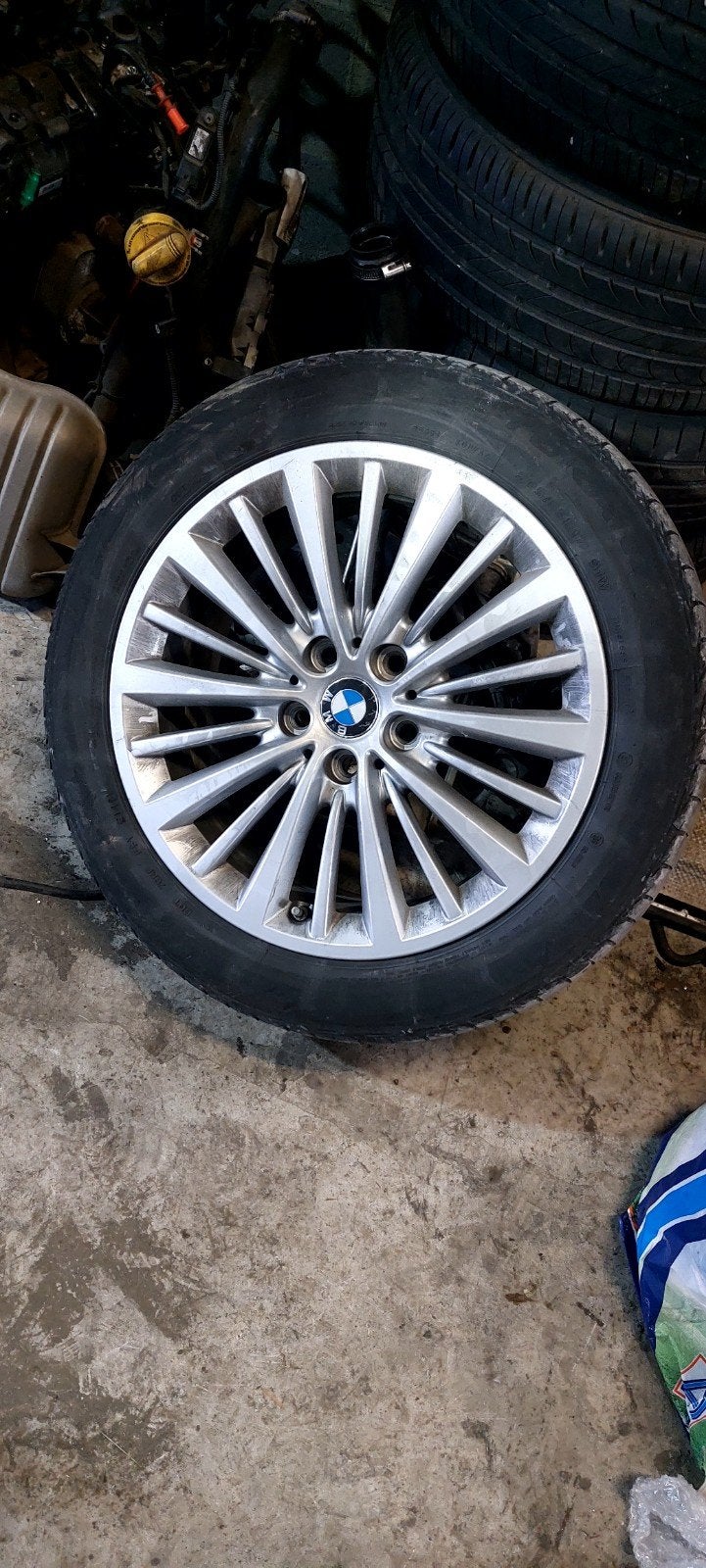 Jantes d'origine bmw très bonne état, Gebruikt, 17 inch, 205 mm, Band(en)