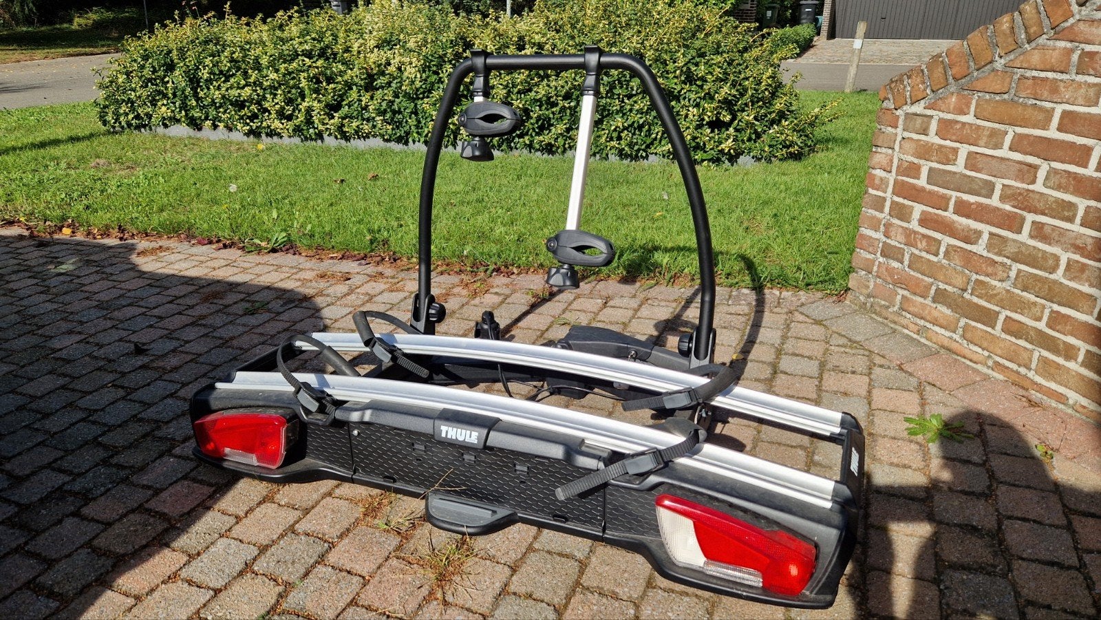 Thule Velospace xt 2 fietsenrek, Support d'attelage, Comme neuf, Enlèvement, 2 vélos