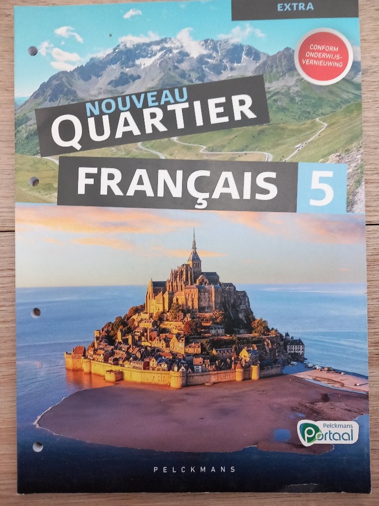 Nouveau Quartier Français 5 Extra NIEUW, Boeken, Schoolboeken, Ophalen, Frans, ASO, Nieuw