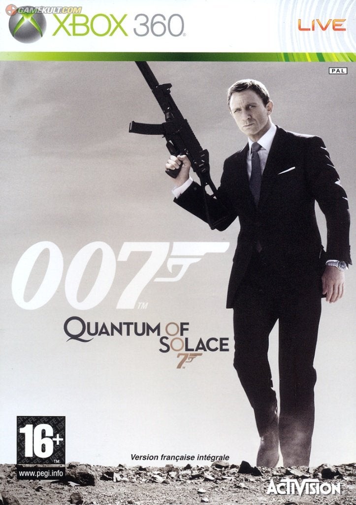 James Bond 007 Quantum of Solace, Enlèvement ou Envoi, 1 joueur, Aventure et Action, À partir de 16 ans