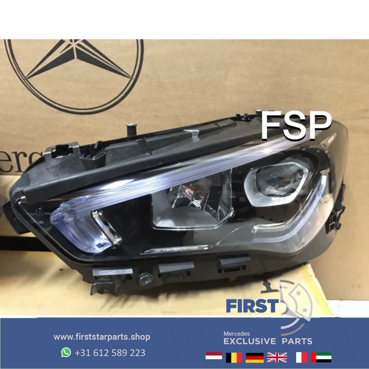 C118 W118 CLA KOPLAMP Mercedes LINKS LED HIGH PERFORMANCE 20, Gebruikt, -, Ophalen of Verzenden, -