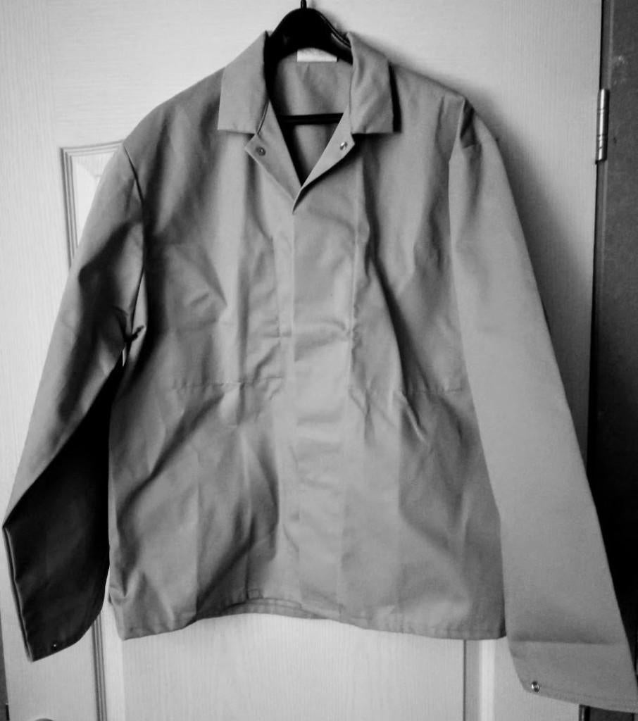 Nieuwe grijze werkvest of werkjas, Tuin en Terras, Werkkleding, Heren, Nieuw, Ophalen of Verzenden, Jas