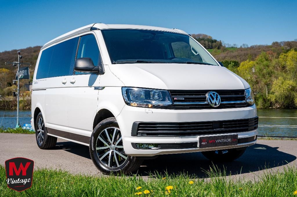 VOLKSWAGEN California Beach 2.0 TDi 204 pk DSG7 (Euro 6b), Caravans en Kamperen, Mobilhomes, Automaat, Buscamper of Camperbus