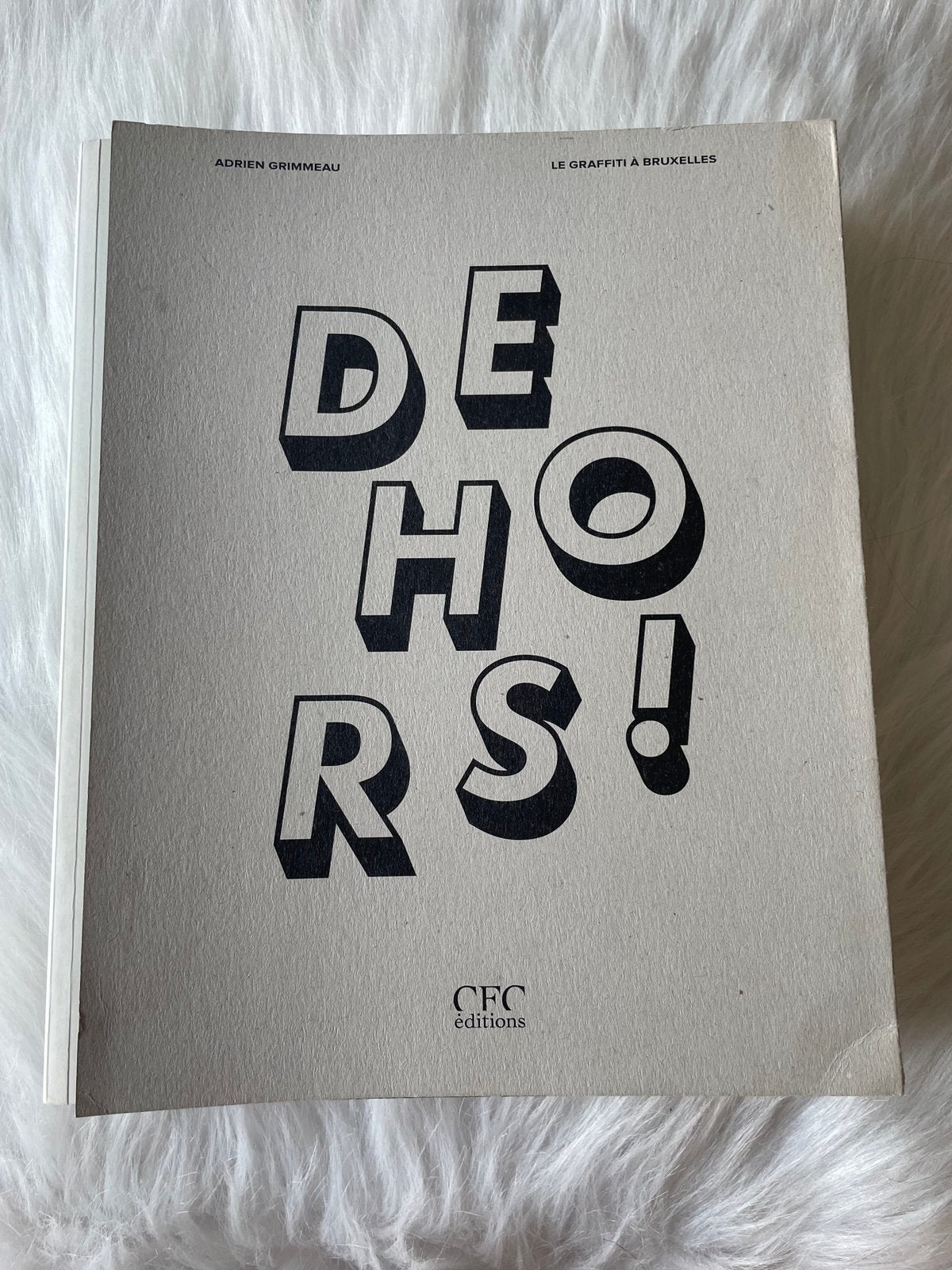 Dehors livre sur le graffiti a bruxelles, Livres, Art & Culture | Photographie & Design, Enlèvement, Comme neuf