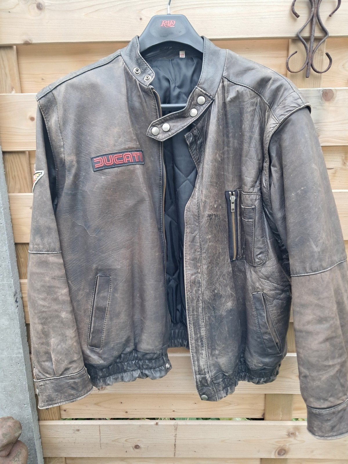 retro vintage motorvest, Ophalen of Verzenden