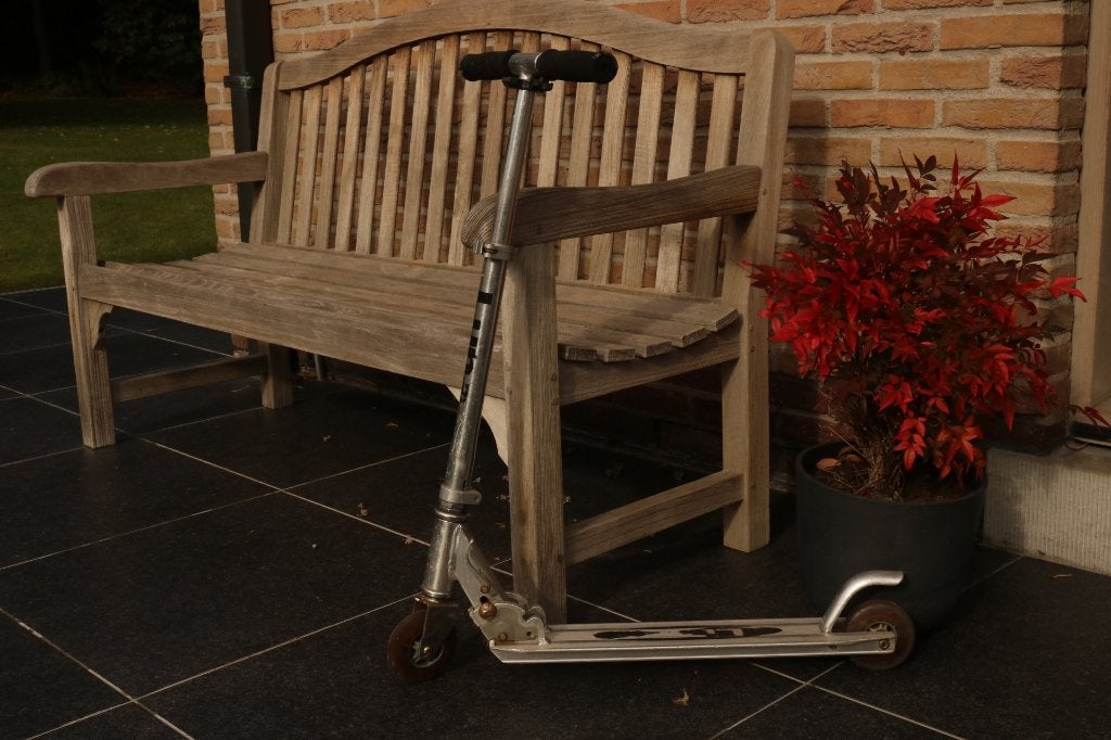 Originele Micro Aluminium Vouwstep – Stevig & Compact, Kinderen en Baby's, Ophalen, Gebruikt, Loopfiets