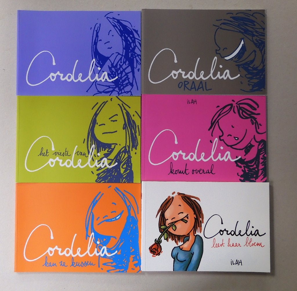 6 x Cordelia - Ilah - Uitgave Oogachtend - Nieuw, Nieuw, Ophalen of Verzenden, Ilah, Meerdere stripboeken