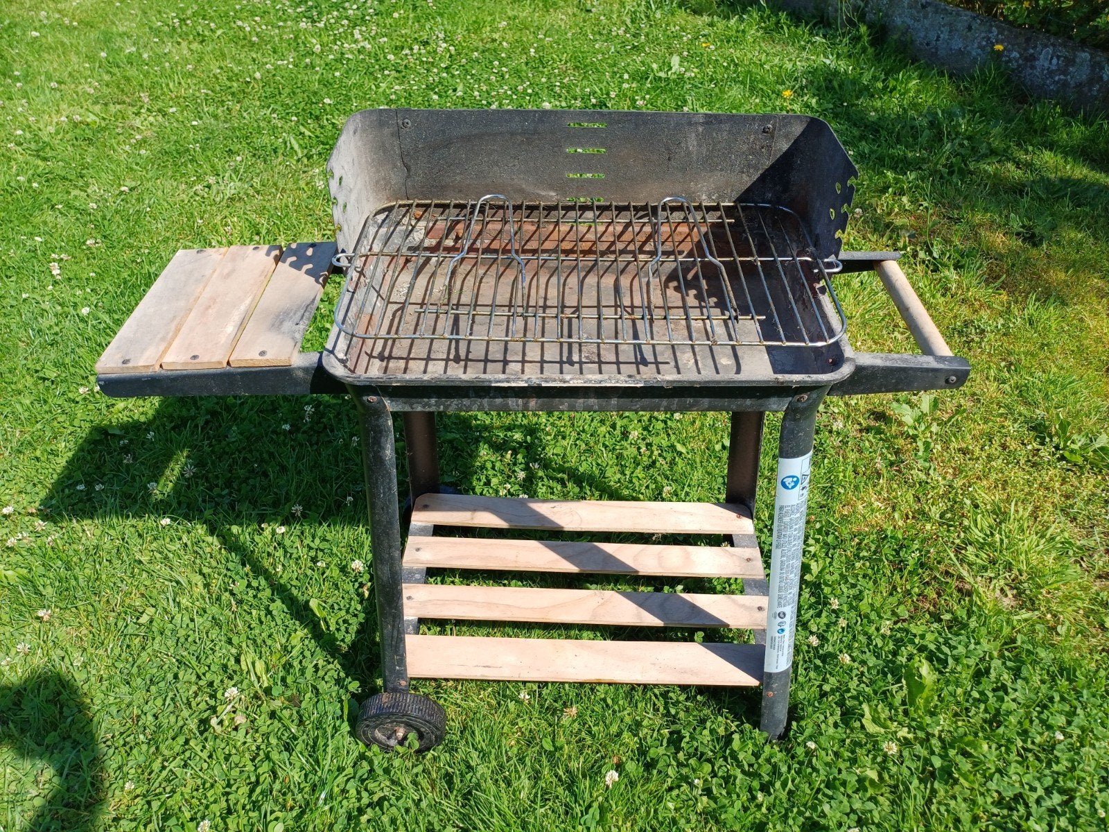 kleine barbecue, Ophalen