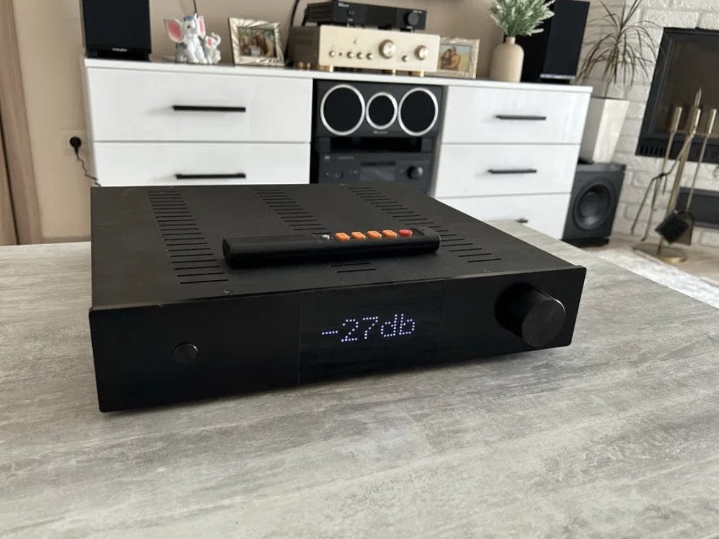 Versterker op Ptero-printplaat – Handgemaakte gebalanceerde, TV, Hi-fi & Vidéo, Tuners, Envoi, Neuf, Analogique