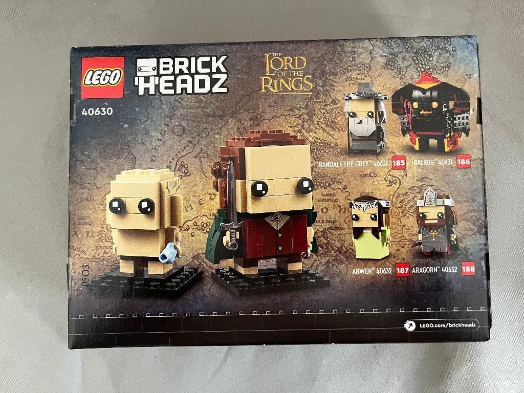 40630	Gollum and Frodo - Brickheadz LOTR LEGO, BrickHeadz, Lego, Nieuw, Ophalen of Verzenden