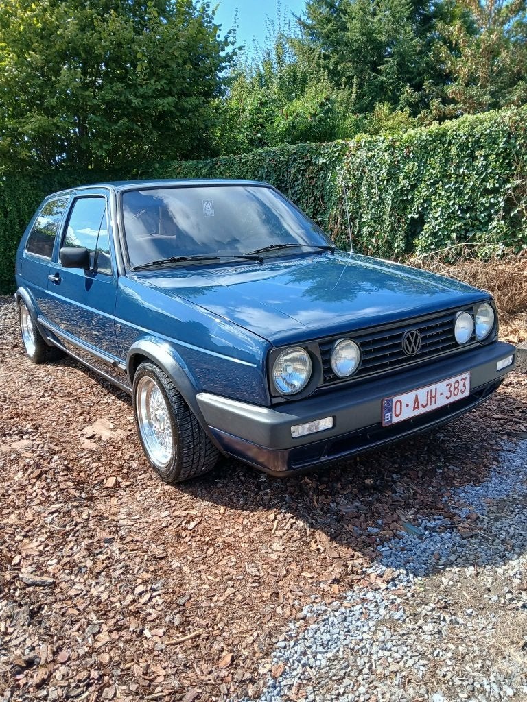 golf 2 vend ou échange, Autos, Achat, Boîte manuelle, Tissu, 4 cylindres