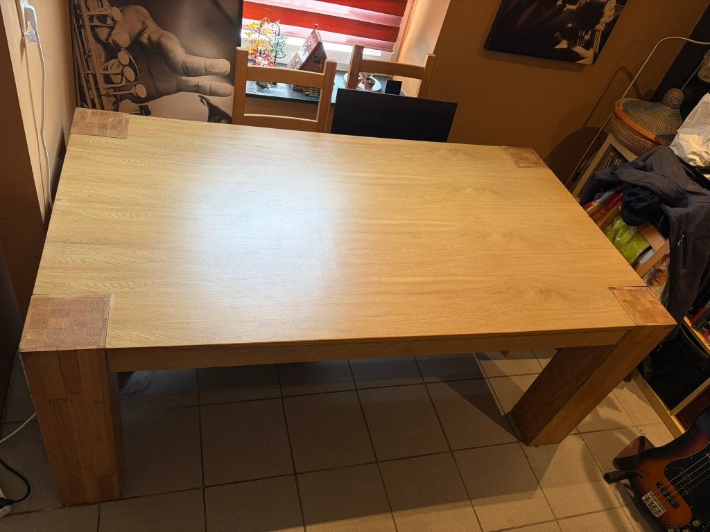 Table de salle à manger, Maison & Meubles, Tables | Tables à manger, 150 à 200 cm, Cinq personnes ou plus, Enlèvement, Utilisé