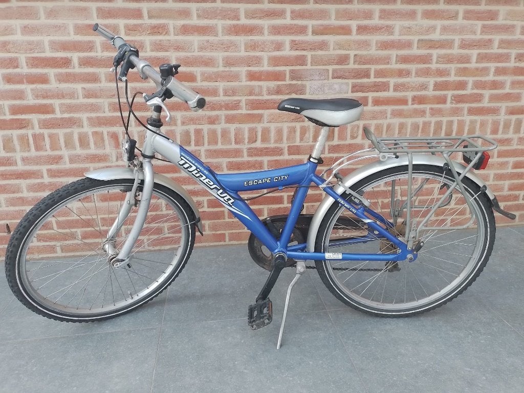Jongensfiets 24 inch, Fietsen en Brommers, Ophalen, Minerva, Handrem, Gebruikt