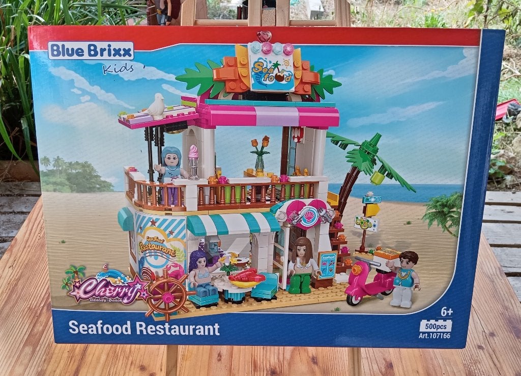 BlueBrixx Seafood Restaurant Nieuw verzegeld Lego-compatibel, Verzenden, Nieuw, Autre