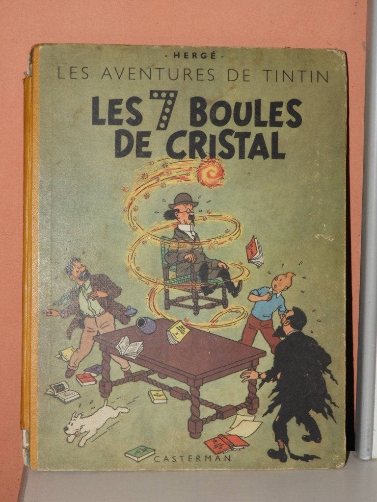 Tintin - Les 7 Boules de Cristal /EO, Livres, Une BD, Enlèvement ou Envoi, Utilisé, Hergé