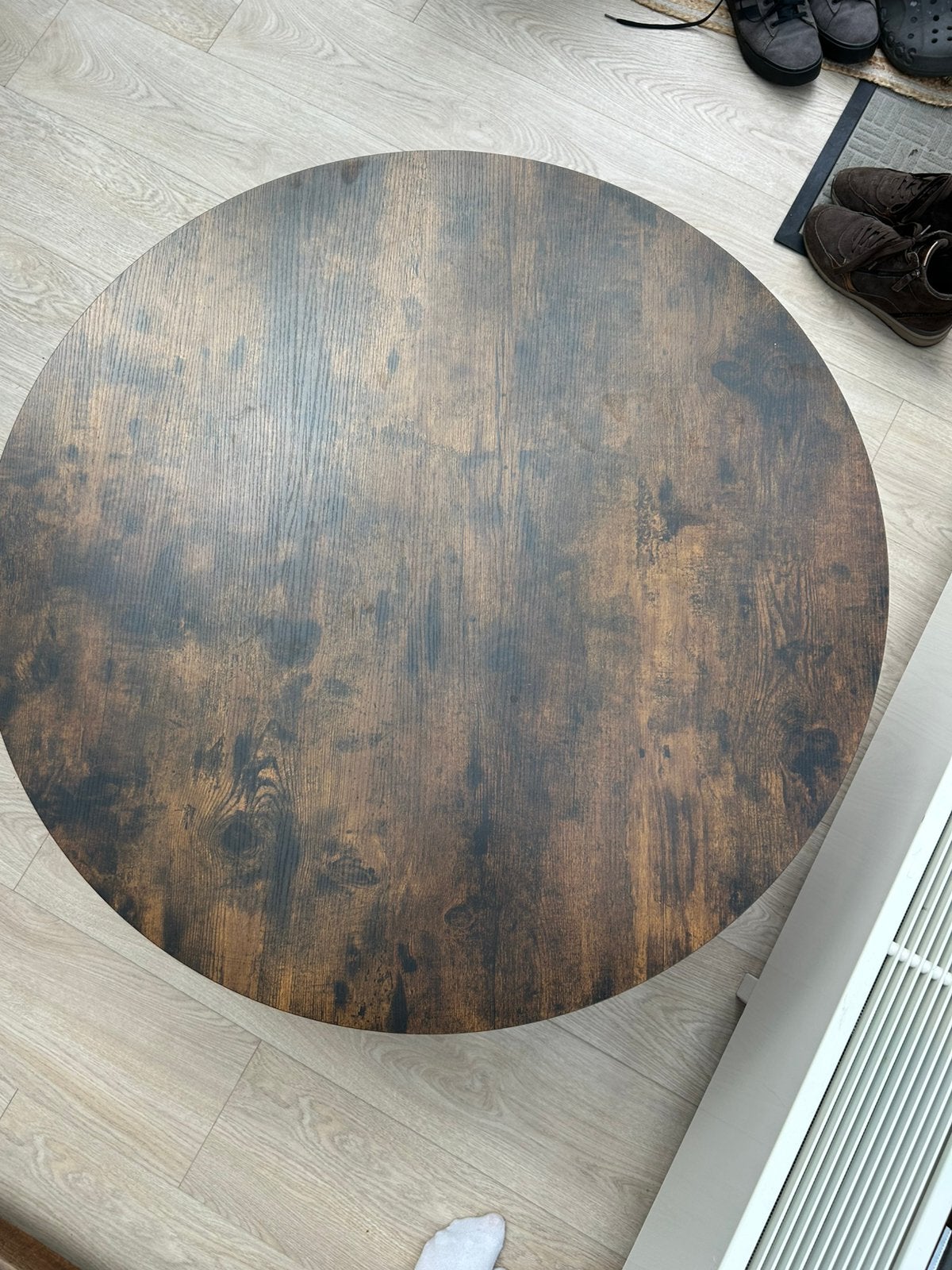 Salontafel, Huis en Inrichting, Tafelonderdelen, Ophalen, Gebruikt, 50 tot 100 cm, Rond