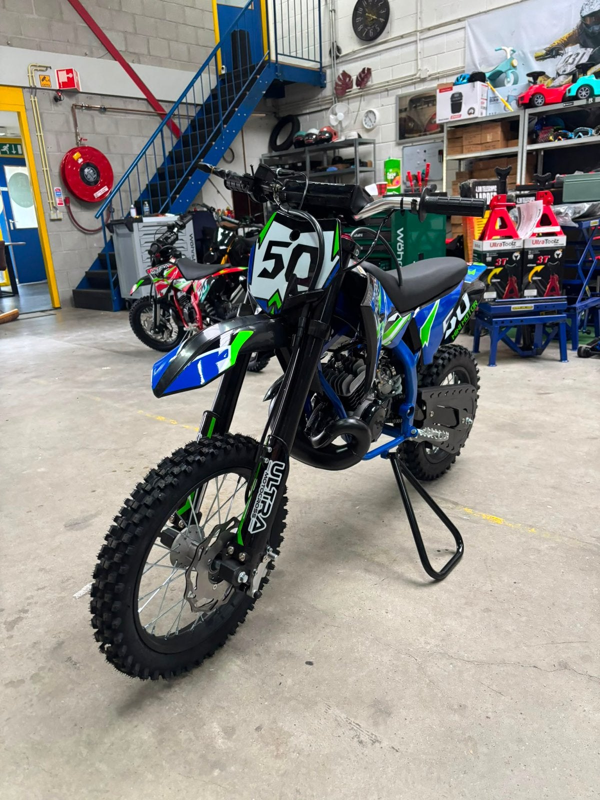 Nieuw crossbrommer koshine 50cc 2 takt 80km/h, Fietsen en Brommers, Ophalen, Nieuw, 50 cc