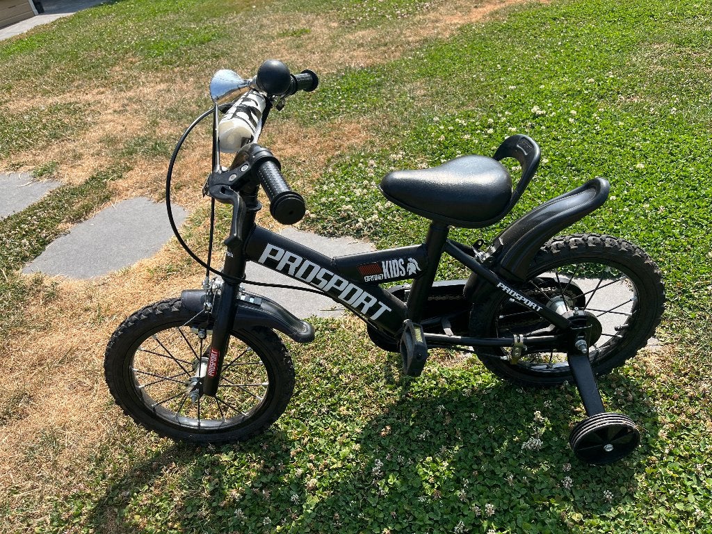 Kinderfiets 14inch, Fietsen en Brommers, Ophalen, Zijwieltjes, Gebruikt, Velgrem