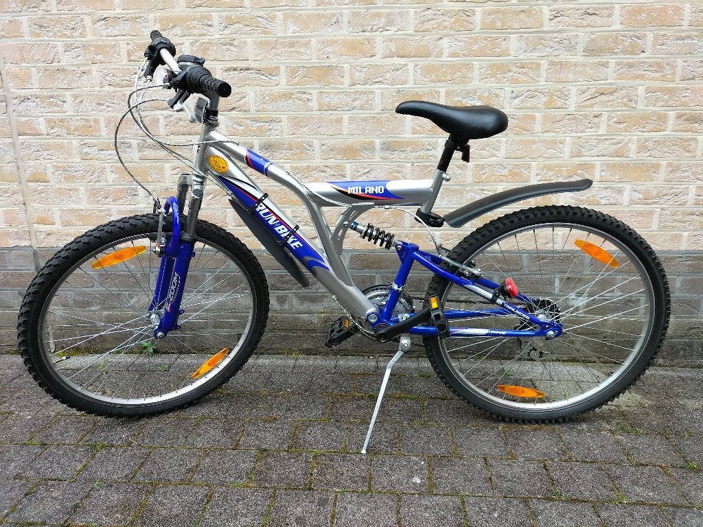 Jongensfiets, Ophalen, Gebruikt, Run & Bike, Velgrem