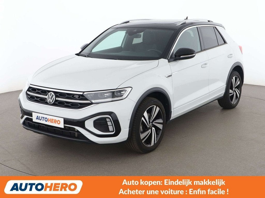 Volkswagen T-Roc 1.5 TSI ACT R-Line (bj 2024, automaat), Auto's, Volkswagen, Stof, Wit, 146 g/km, 5 zetels