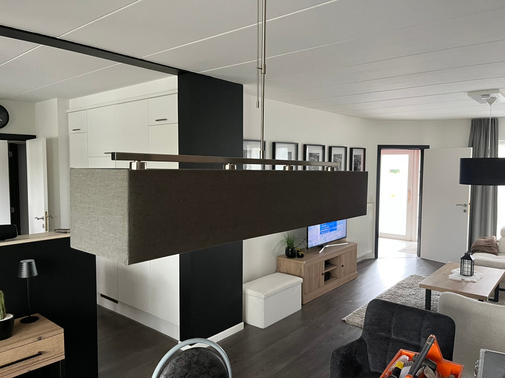 Verlichting massive, Huis en Inrichting, Lampen | Hanglampen, Ophalen, Zo goed als nieuw