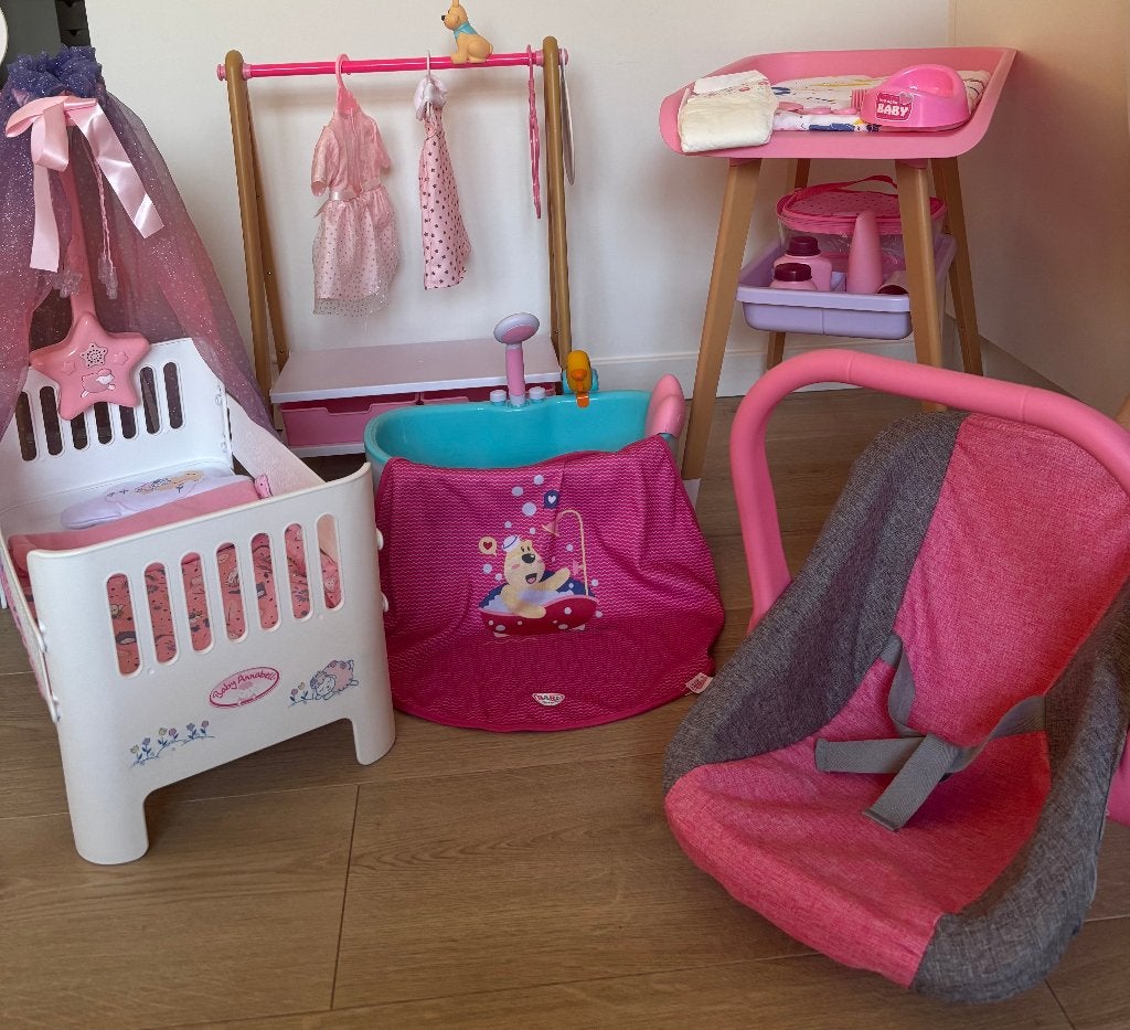 Set poppenspeelgoed van het merk Babyborn en Baby Annabell, Ophalen, Zo goed als nieuw, Overige typen