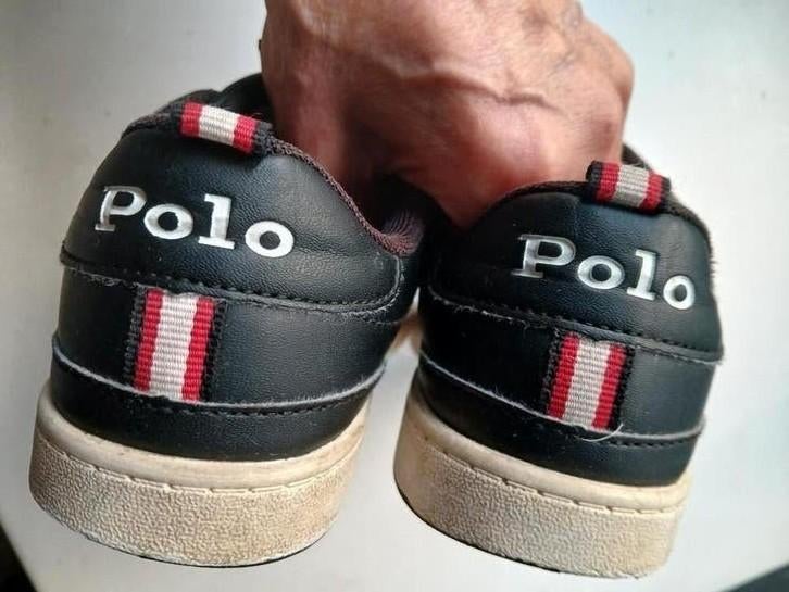 Les baskets iconiques  Polo Ralph Lauren + velcros- M31, Enfants & Bébés, Vêtements de bébé | Chaussures & Chaussettes, Bottines