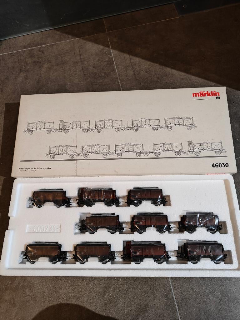Marklin 46030 Set de 10 pièces, Neuf, Enlèvement ou Envoi, Courant alternatif, Wagon