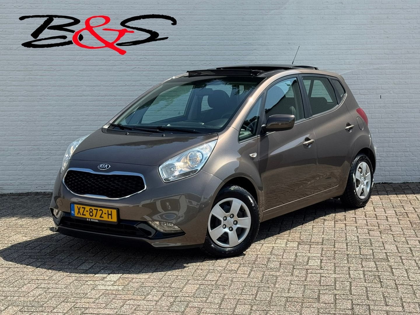 Kia Venga 1.6 CVVT DynamicLine Automaat Camera Panoramadak N, Autos, Achat, Entreprise, Carnet d'entretien, Electronic Stability Program (ESP)