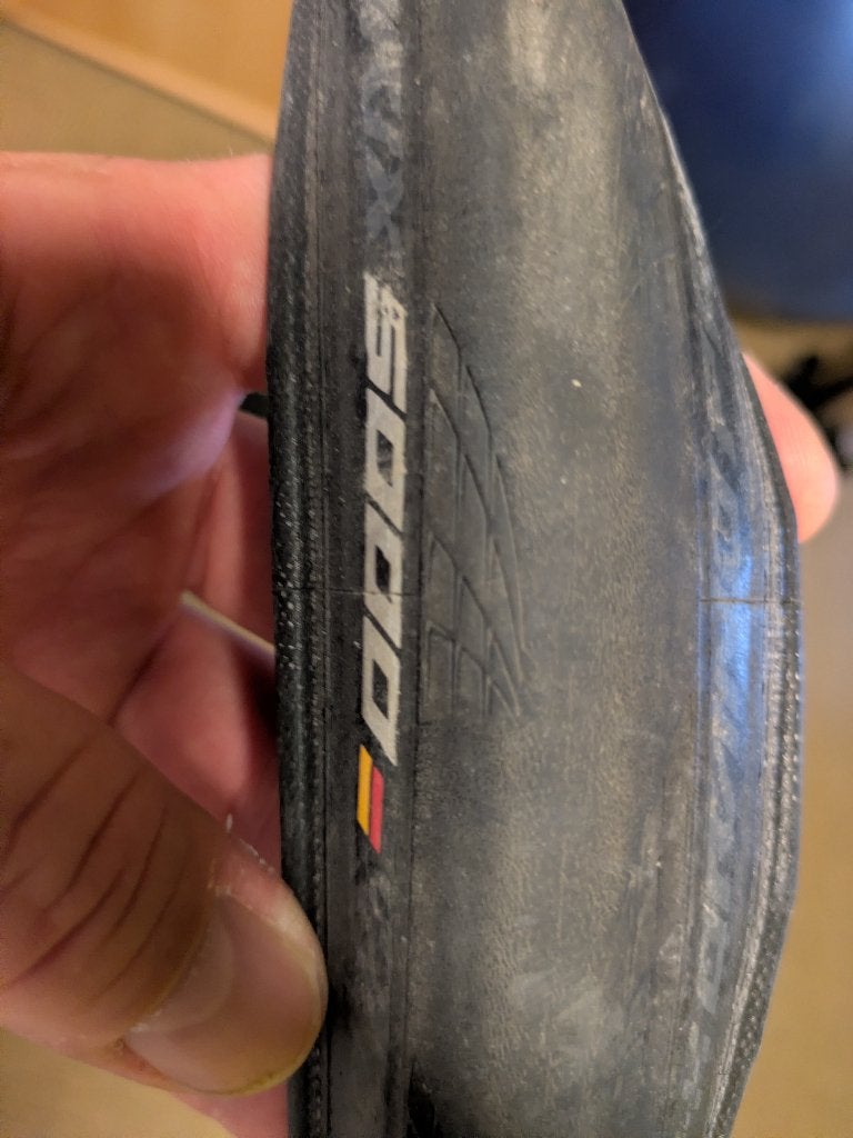 Buitenband Continental Grand Prix 5000 25mm, Ophalen, Gebruikt, Band, Racefiets