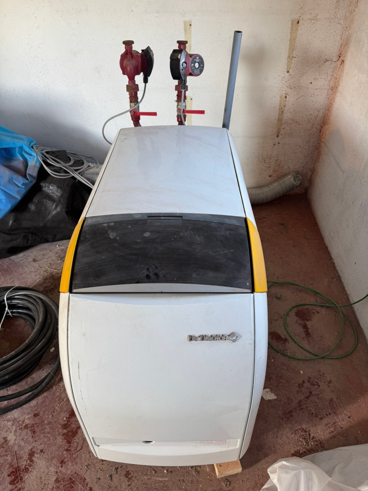 Mazoutketel De Dietrich GTU 125S, Doe-het-zelf en Bouw, Ophalen, Gebruikt