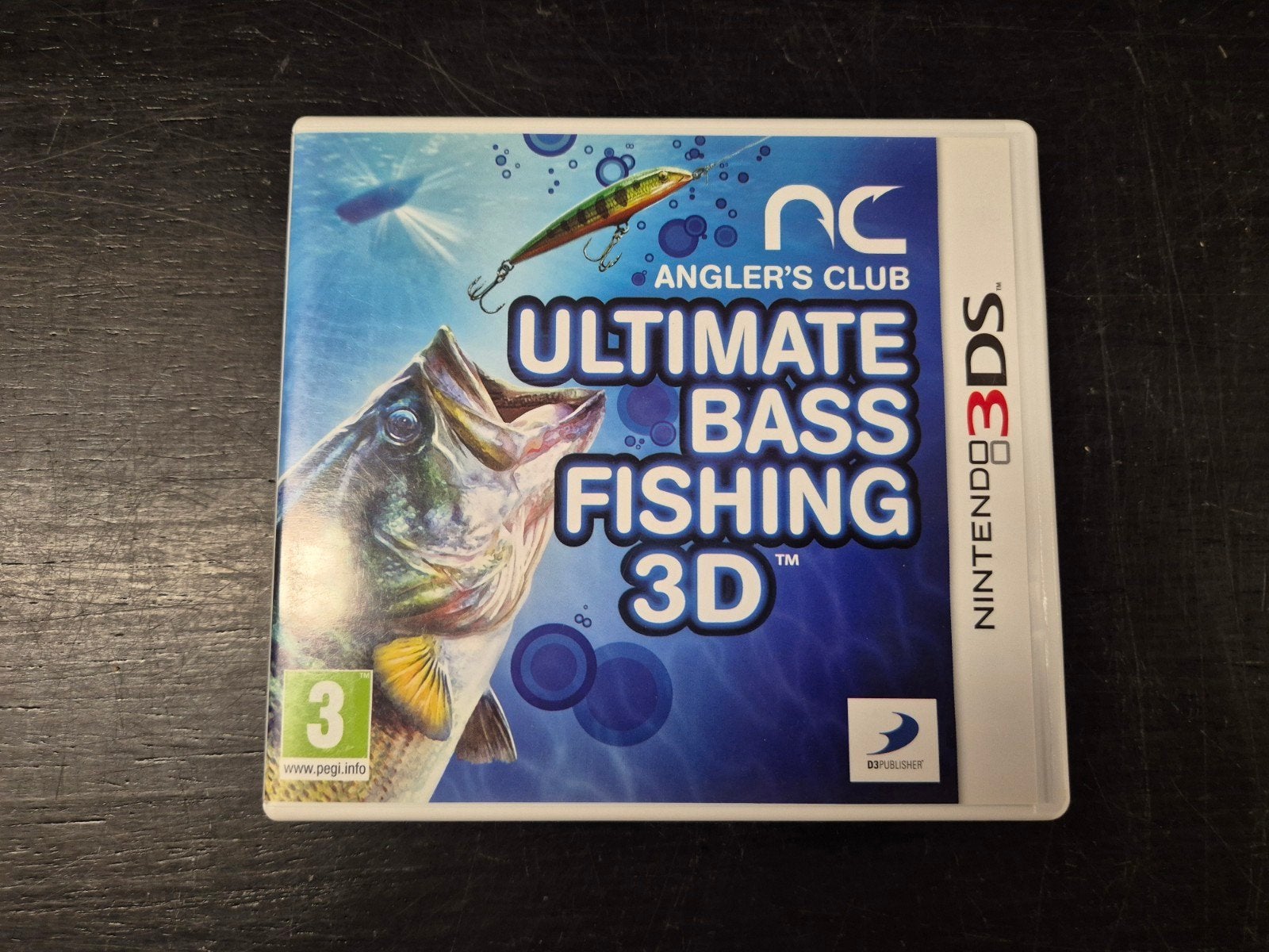 Jeu Nintendo 3DS Ultimate Bass Fishing 3D, Enlèvement ou Envoi