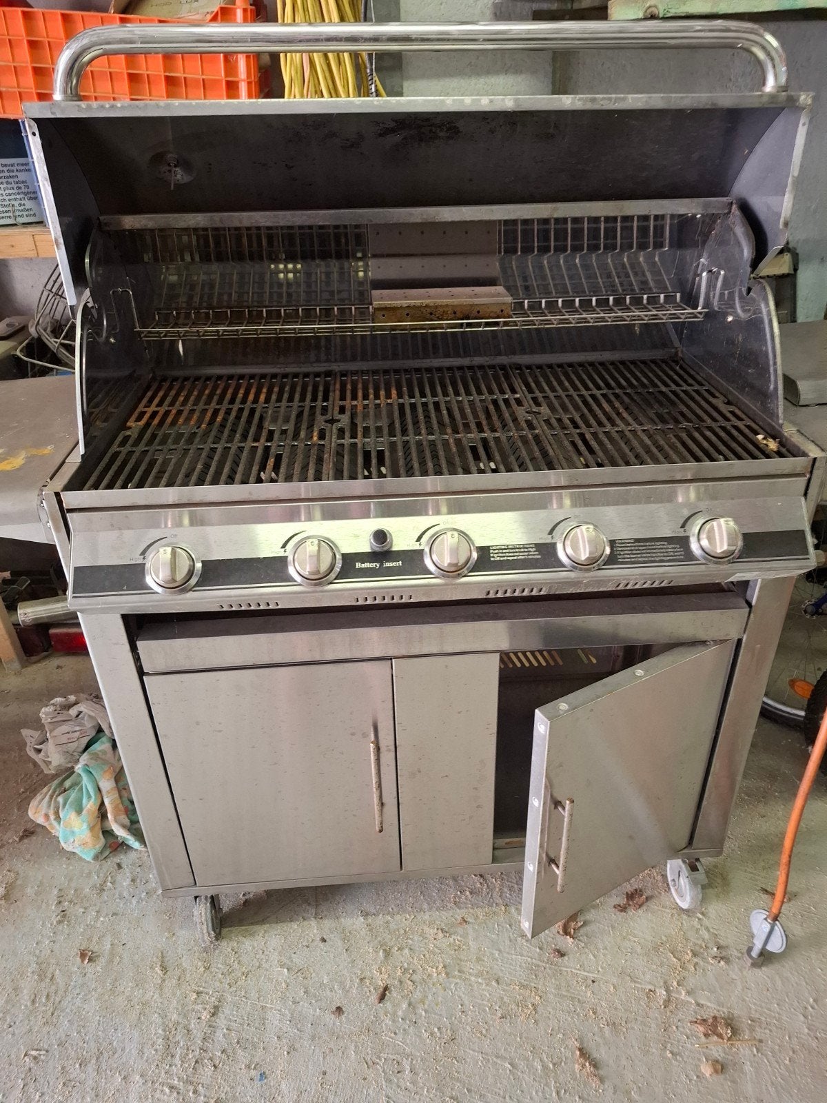 Barbecue, Enlèvement