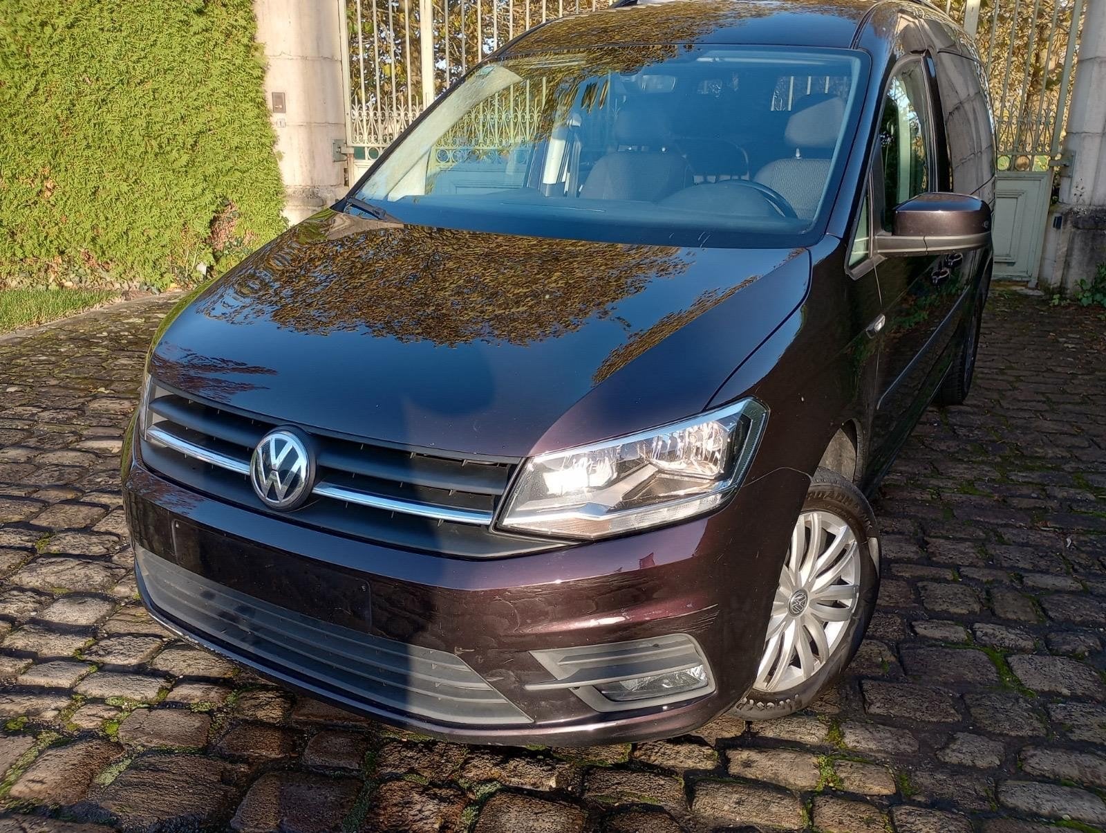 vw caddy maxi automatisch btw aftrekbaar 5pl  lichte vracht, Auto's, Diesel, Particulier, Caddy Maxi, Te koop