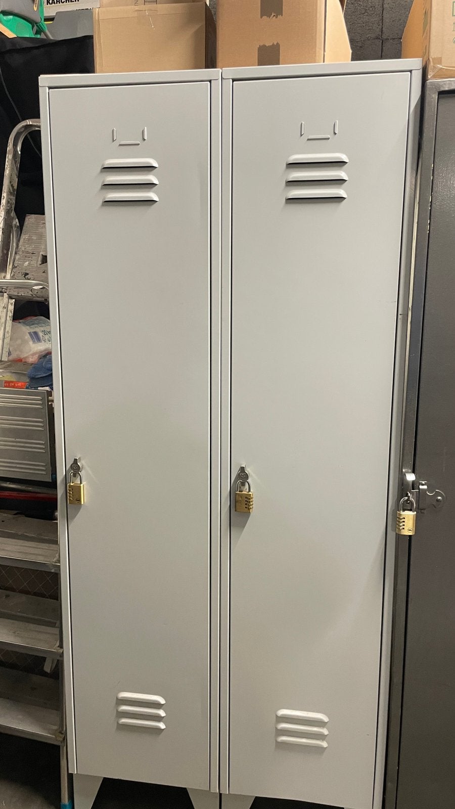2 Locker kasten, Huis en Inrichting, Kasten | Lockerkasten, Ophalen, Zo goed als nieuw