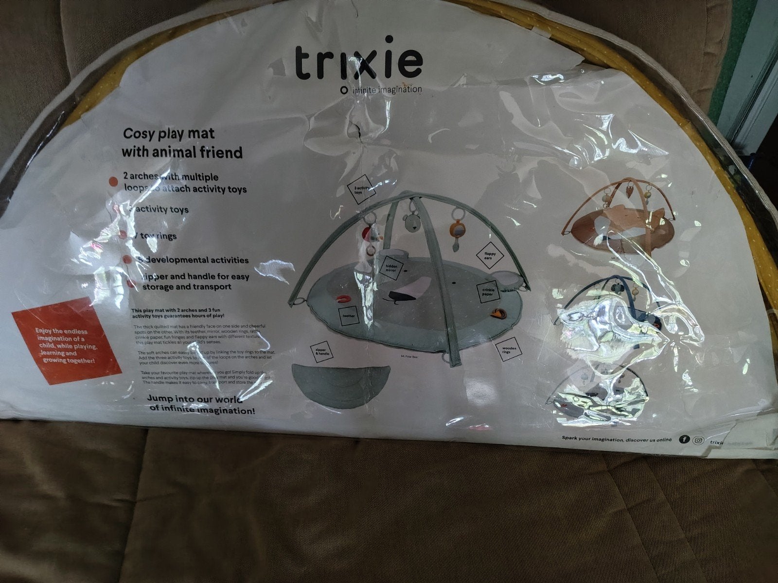 Trixie speel boog, Enlèvement, Utilisé