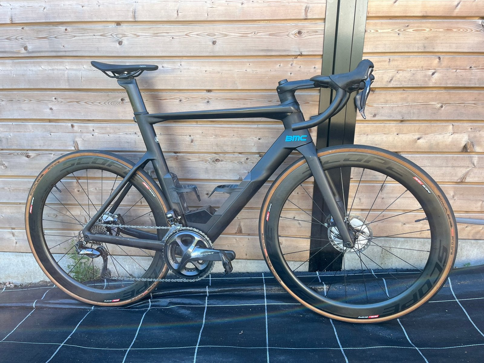 BMC TMR  aero racefiets 56 pwr meter + extra wielset incl., Ophalen, Gebruikt, Carbon, Heren