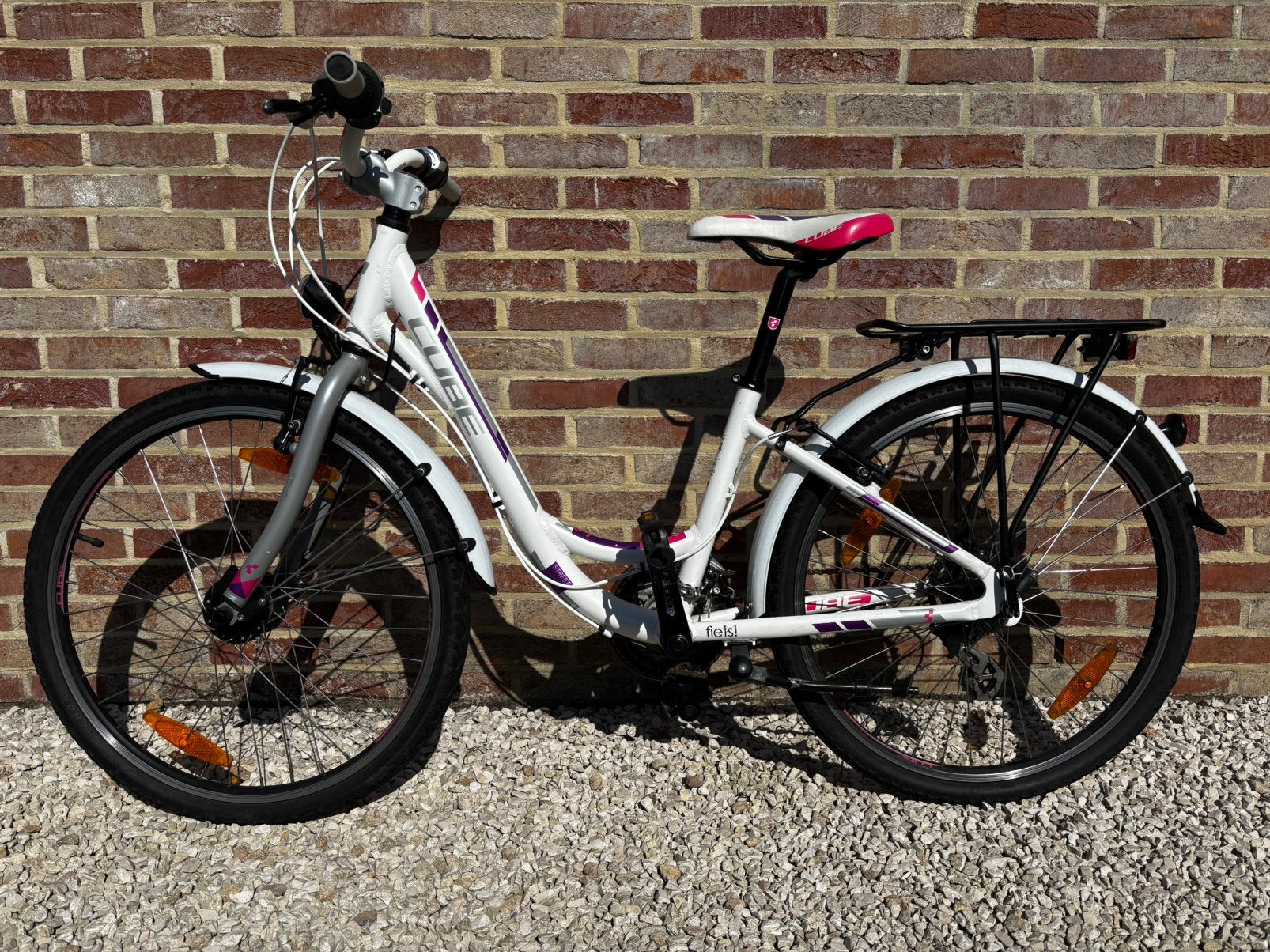 Meisjesfiets Cube 24 inch, Fietsen en Brommers, Ophalen, Gebruikt, 24 inch