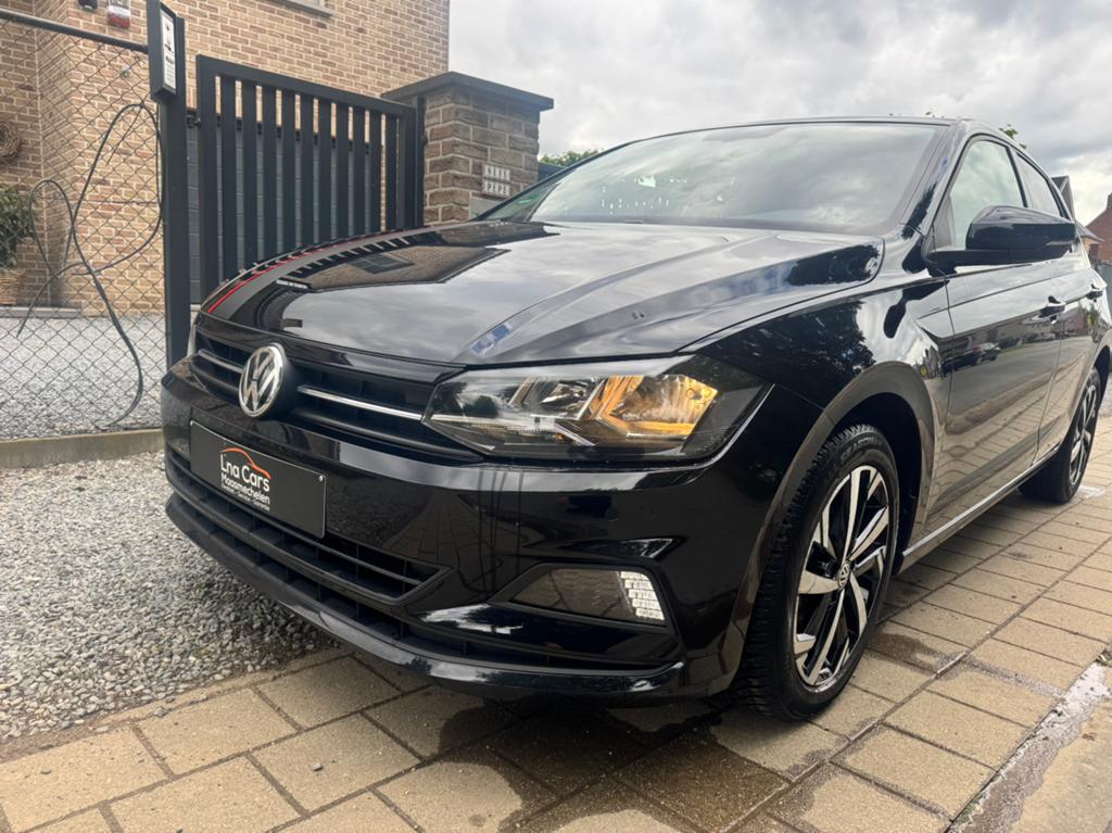 VW Polo 1.0 benzine 2020 Goal edition 55.000 km met GARANTIE, Auto's, Stof, Zwart, 5 deurs, 999 cc