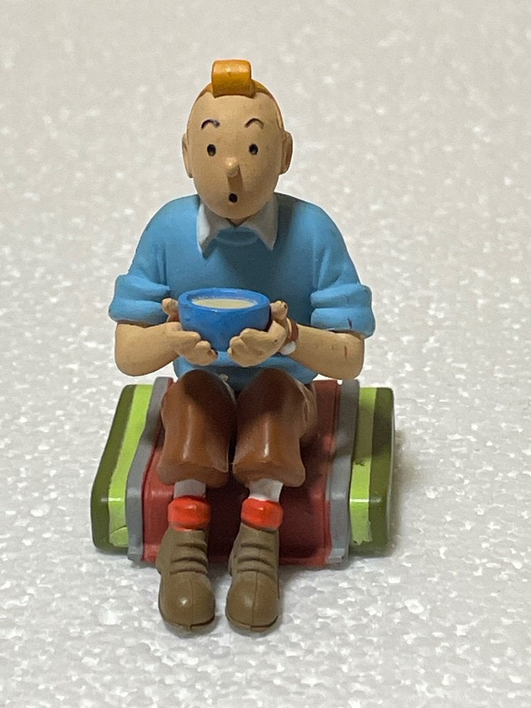 Kuifje-figuur, Ophalen of Verzenden, Kuifje, Gebruikt, Beeldje of Figuurtje
