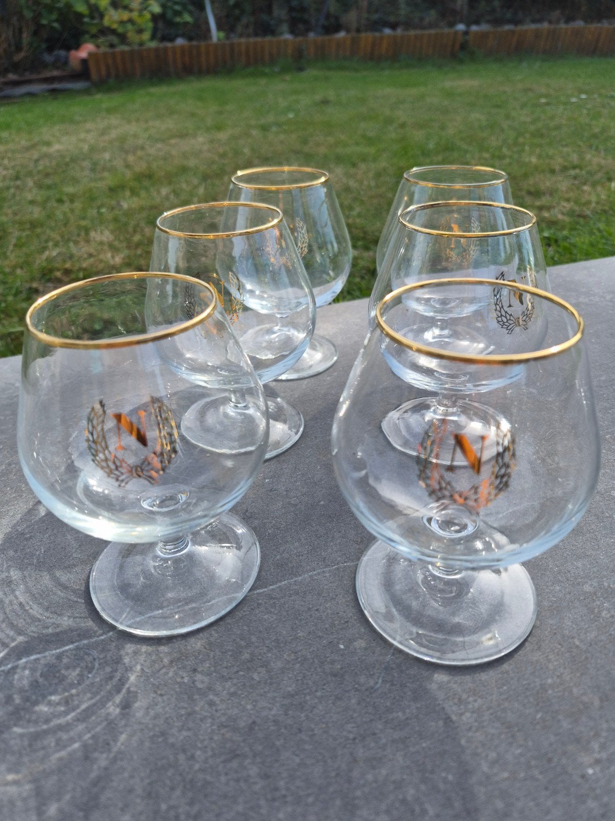 Lot de 6 verres a cognac, Enlèvement